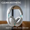 image:imageLogitech G325 Lightspeed Wireless Bluetooth Gaming Headset AllDay Comfort Builtin Mic with Noise Reduction 24Bit Audio 24 Hr Battery Life for PC PlayStation Switch Mobile  WhiteWhite