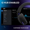 image:imageLogitech G325 Lightspeed Wireless Bluetooth Gaming Headset AllDay Comfort Builtin Mic with Noise Reduction 24Bit Audio 24 Hr Battery Life for PC PlayStation Switch Mobile  WhiteBlack