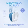 image:imageLogitech G335 Wired Gaming Headset with Flip to Mute Microphone 35mm Audio Jack Memory Foam Earpads Lightweight Compatible with PC PlayStation Xbox Nintendo SwitchSwitch 2  BlackWhite