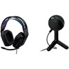image:imageLogitech G335 Wired Gaming Headset with Flip to Mute Microphone 35mm Audio Jack Memory Foam Earpads Lightweight Compatible with PC PlayStation Xbox Nintendo SwitchSwitch 2  BlackBlack