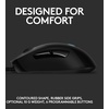image:imageLogitech G403 Hero 25K Gaming Mouse Lightsync RGB Lightweight 87G10G Optional Braided Cable 25 600 DPI Rubber Side Grips BlackG403 Hero