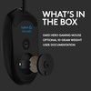 image:imageLogitech G403 Hero 25K Gaming Mouse Lightsync RGB Lightweight 87G10G Optional Braided Cable 25 600 DPI Rubber Side Grips BlackG403 Hero