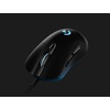image:imageLogitech G403 Hero 25K Gaming Mouse Lightsync RGB Lightweight 87G10G Optional Braided Cable 25 600 DPI Rubber Side Grips BlackG403 Hero