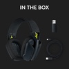 image:imageLogitech G435 Lightspeed amp Bluetooth Wireless Gaming Headset  Lightweight OverEar Headphones Builtin mics 18h Battery Dolby Atmos PC PS4 PS5 Nintendo SwitchSwitch 2 Mobile  BlackBlack