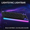 image:imageLogitech G512 X 98 Dual SWAP HotSwappable TMR AnalogMechanical Gaming Keyboard Linear 8K Polling Rate Custom Actuation 0140 mm Rapid Trigger LIGHTSYNC RGB Wired PC Mac  WhiteBlack