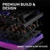 image:imageLogitech G512 X 98 Dual SWAP HotSwappable TMR AnalogMechanical Gaming Keyboard Linear 8K Polling Rate Custom Actuation 0140 mm Rapid Trigger LIGHTSYNC RGB Wired PC Mac  WhiteBlack