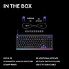 image:imageLogitech G512 X 98 Dual SWAP HotSwappable TMR AnalogMechanical Gaming Keyboard Linear 8K Polling Rate Custom Actuation 0140 mm Rapid Trigger LIGHTSYNC RGB Wired PC Mac  WhiteBlack