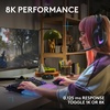 image:imageLogitech G512 X 98 Dual SWAP HotSwappable TMR AnalogMechanical Gaming Keyboard Linear 8K Polling Rate Custom Actuation 0140 mm Rapid Trigger LIGHTSYNC RGB Wired PC Mac  WhiteBlack