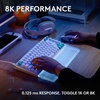 image:imageLogitech G512 X 98 Dual SWAP HotSwappable TMR AnalogMechanical Gaming Keyboard Linear 8K Polling Rate Custom Actuation 0140 mm Rapid Trigger LIGHTSYNC RGB Wired PC Mac  WhiteWhite