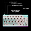 image:imageLogitech G512 X 98 Dual SWAP HotSwappable TMR AnalogMechanical Gaming Keyboard Linear 8K Polling Rate Custom Actuation 0140 mm Rapid Trigger LIGHTSYNC RGB Wired PC Mac  WhiteWhite