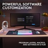image:imageLogitech G512 X 98 Dual SWAP HotSwappable TMR AnalogMechanical Gaming Keyboard Linear 8K Polling Rate Custom Actuation 0140 mm Rapid Trigger LIGHTSYNC RGB Wired PC Mac  WhiteWhite