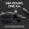 image:imageLogitech G604 Lightspeed Wireless Gaming Mouse with 15 programmable Controls up to 240 Hour Battery Life Dual Wireless connectivity Modes HyperFast Scroll Wheel  BlackMouse Only