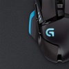 image:imageLogitech G640 Cloth Gaming Mouse Pad Moderate Surface Friction Consistent Surface Texture Stable Rollable  BlackMousepad