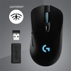 image:imageLogitech G703 Lightspeed Wireless Gaming Mouse WHero 25K Sensor PowerPlay Compatible Lightsync RGB Lightweight 95G10G Optional 10025 600 DPI Rubber Side Grips  BlackMouse