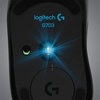 image:imageLogitech G703 Lightspeed Wireless Gaming Mouse WHero 25K Sensor PowerPlay Compatible Lightsync RGB Lightweight 95G10G Optional 10025 600 DPI Rubber Side Grips  BlackMouse