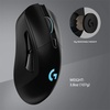 image:imageLogitech G703 Lightspeed Wireless Gaming Mouse WHero 25K Sensor PowerPlay Compatible Lightsync RGB Lightweight 95G10G Optional 10025 600 DPI Rubber Side Grips  BlackMouse