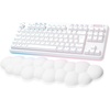 image:imageLogitech G715 Wireless Mechanical Gaming Keyboard with LIGHTSYNC RGB Lightspeed Linear Switches GX Red and Keyboard Palm Rest PCMac Compatible  White MistWireless