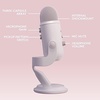 image:imageLogitech G735 Wireless Gaming Headset  Blue Yeti Premium USB Gaming Microphone Combo for Streaming with Exclusive Streamlabs Themes PCMac  White Mist