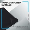 image:imageLogitech G740 Large Thick Gaming Mouse Pad Optimized for Gaming Sensors Moderate Surface Friction NonSlip Mouse Mat Mac and PC Accessories 460 x 600 x 5 mm181L x 236W inches