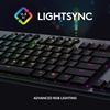 image:imageLogitech G815 LIGHTSYNC RGB Mechanical Gaming Keyboard with Low Profile GL Tactile Key Switch 5 programmable GKeysUSB Passthrough Dedicated Media Control Black and White colorwaysBlack