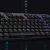 image:imageLogitech G815 LIGHTSYNC RGB Mechanical Gaming Keyboard with Low Profile GL Tactile Key Switch 5 programmable GKeysUSB Passthrough Dedicated Media Control Black and White colorwaysBlack