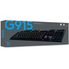 image:imageLogitech G815 LIGHTSYNC RGB Mechanical Gaming Keyboard with Low Profile GL Tactile Key Switch 5 programmable GKeysUSB Passthrough Dedicated Media Control Black and White colorwaysBlack