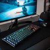 image:imageLogitech G815 LIGHTSYNC RGB Mechanical Gaming Keyboard with Low Profile GL Tactile Key Switch 5 programmable GKeysUSB Passthrough Dedicated Media Control Black and White colorwaysBlack