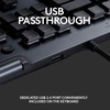image:imageLogitech G815 LIGHTSYNC RGB Mechanical Gaming Keyboard with Low Profile GL Tactile Key Switch 5 programmable GKeysUSB Passthrough Dedicated Media Control Black and White colorwaysBlack