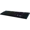 image:imageLogitech G815 LIGHTSYNC RGB Mechanical Gaming Keyboard with Low Profile GL Tactile Key Switch 5 programmable GKeysUSB Passthrough Dedicated Media Control Black and White colorwaysBlack
