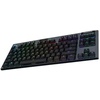 image:imageLogitech G815 LIGHTSYNC RGB Mechanical Gaming Keyboard with Low Profile GL Tactile Key Switch 5 programmable GKeysUSB Passthrough Dedicated Media Control Black and White colorwaysBlack