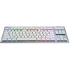 image:imageLogitech G815 LIGHTSYNC RGB Mechanical Gaming Keyboard with Low Profile GL Tactile Key Switch 5 programmable GKeysUSB Passthrough Dedicated Media Control Black and White colorwaysWhite