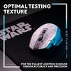 image:imageLogitech G840 XL Cloth Gaming Mouse Pad  012 in Thin Stable Rubber Base PerformanceTuned Surface  MagentaDarth Vader Edition