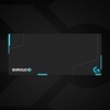 image:imageLogitech G840 XL Cloth Gaming Mouse Pad Thin Pad Stable Rubber Base PerformanceTuned Surface Moderate Surface Friction Durable Tube for Transport  BlackBlackShroud Edition