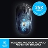 image:imageLogitech G903 Lightspeed Wireless Gaming Mouse wHero 25K Sensor 140 Hour with Rechargeable Battery and LIGHTSYNC RGB POWERPLAY Compatible Ambidextrous 107g10g Optional 25600 DPI  BlackMouse
