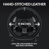 image:imageLogitech G920 Driving Force Racing Wheel and Floor Pedals Real Force Feedback Stainless Steel Paddle Shifters Leather Steering Wheel Cover for Xbox Series XS Xbox One PC Mac  BlackWheel Kit  Black