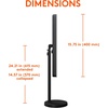 image:imageLogitech Litra Beam Premium LED Streaming Key Light with TrueSoftAdjustable Desktop MountBrightnessColor Temp SettingsDesktop App Control for PCMac  for TiktokYouTubeZoom Meeting