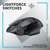 image:imageLogitech Powerplay Wireless Charging System and G502 X PLUS Wireless gaming mouse  mouse with LIGHTFORCE hybrid switches LIGHTSYNC RGB HERO 25K gaming sensor  PCmacOS  BlackBlack