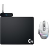 image:imageLogitech Powerplay Wireless Charging System and G502 X PLUS Wireless gaming mouse  mouse with LIGHTFORCE hybrid switches LIGHTSYNC RGB HERO 25K gaming sensor  PCmacOS  BlackWhite