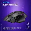 image:imageLogitech Powerplay Wireless Charging System and G502 X PLUS Wireless gaming mouse  mouse with LIGHTFORCE hybrid switches LIGHTSYNC RGB HERO 25K gaming sensor  PCmacOS  BlackBlack