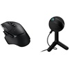 image:imageLogitech Powerplay Wireless Charging System and G502 X PLUS Wireless gaming mouse  mouse with LIGHTFORCE hybrid switches LIGHTSYNC RGB HERO 25K gaming sensor  PCmacOS  BlackBlack