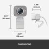 image:imageLogitech StreamCam Premium Webcam for Streaming and Content Creation Full HD 1080p 60 fps Works with Microsoft Teams Google Meet Zoom Nintendo Switch 2s new GameChat mode for PCMac  GraphiteWhite