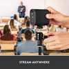 image:imageLogitech for Creators Mevo Start Wireless Live Streaming Camera 1080p HD Video Quality Intelligent App Control Stream via LTE or WiFi  Black1 Pack