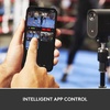image:imageLogitech for Creators Mevo Start Wireless Live Streaming Camera 1080p HD Video Quality Intelligent App Control Stream via LTE or WiFi  Black3 Pack