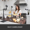 image:imageLogitech for Creators Mevo Start Wireless Live Streaming Camera 1080p HD Video Quality Intelligent App Control Stream via LTE or WiFi  Black3 Pack