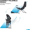 image:imagePlayseat Challenge X  Logitech G Edition Sim Racing Cockpit Chair with Adjustable Racing Positions ActiFit Breathable Material Foldable and Lightweight Design Shifter Mount Included