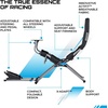 image:imagePlayseat Challenge X  Logitech G Edition Sim Racing Cockpit Chair with Adjustable Racing Positions ActiFit Breathable Material Foldable and Lightweight Design Shifter Mount Included