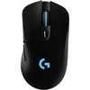 image:imageLogitech G703 Lightspeed Wireless Gaming Mouse WHero 25K Sensor PowerPlay Compatible Lightsync RGB Lightweight 95G10G Optional 10025 600 DPI Rubber Side Grips  BlackMouse