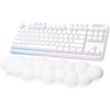 image:imageLogitech G715 Wireless Mechanical Gaming Keyboard with LIGHTSYNC RGB Lightspeed Linear Switches GX Red and Keyboard Palm Rest PCMac Compatible  White MistWireless