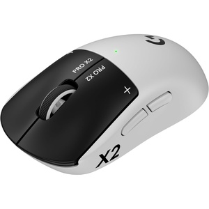 image:imageLogitech G PRO X2 SUPERSTRIKE Wireless Gaming Mouse Customizable Rapid Trigger Magnetic Analog Switches Adjustable Click Haptics 61g Ultra Lightweight USBC lt8K Polling for PCMac  BlackWhite