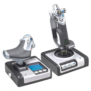 image:imageLogitech G X52 Flight Control SystemBlack Blue Silver